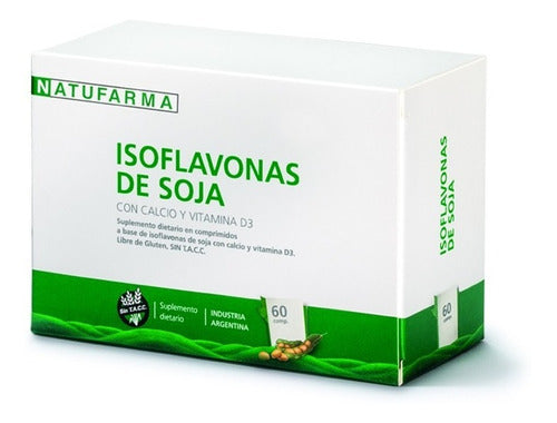 isoflavonas de soja con calcio y vitamina D3