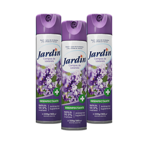 Desinf. Aerosol Jardin Campos De Lavanda 360cc