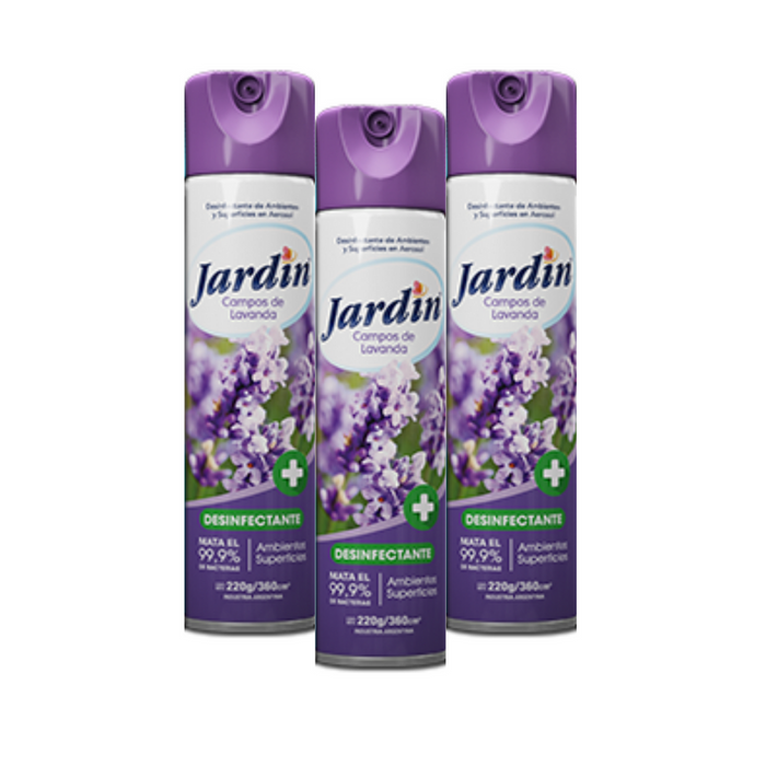 Desinf. Aerosol Jardin Campos De Lavanda 360cc