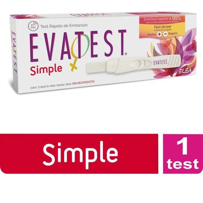 Precio De Evatest En Farmacias Evatest Easy Plus: Test De Embarazo