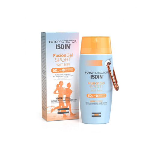 Fotoprotector Isdin 50+ Fusion Gel Sport 100 Ml - Wet Skin