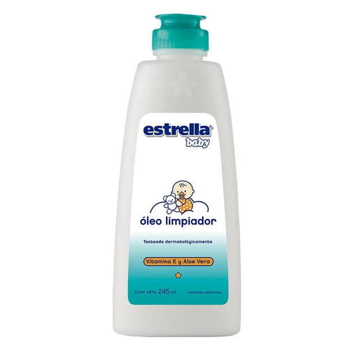 Oleo Limpiador Estrella Baby 250ml X 12 Extra Vitamina E