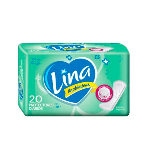 Protectores Diarios Lina Anatomica X  20 Unidades