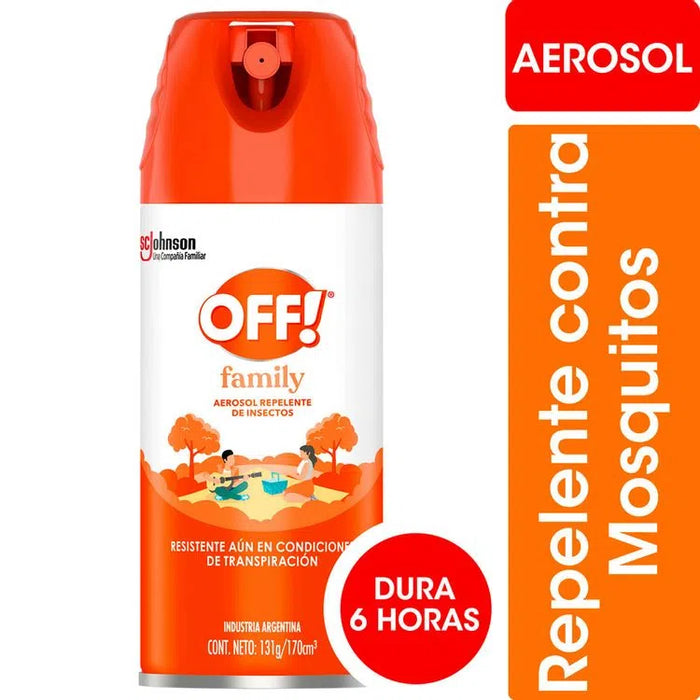 Off Family Aerosol repelente de insectos 170 ml