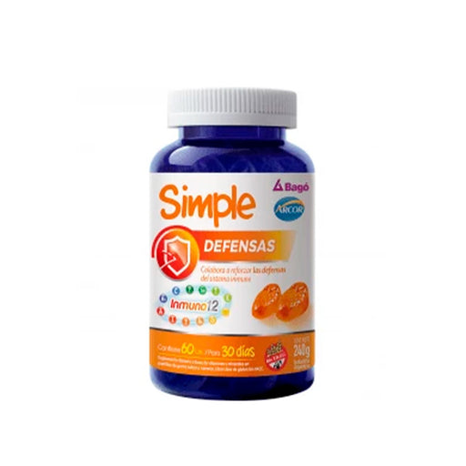 Simple Defensas X 60 Pastillas