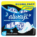 Toallitas Femeninas Always Noches Tranquilas Seca 16 Un 4x Proteccion