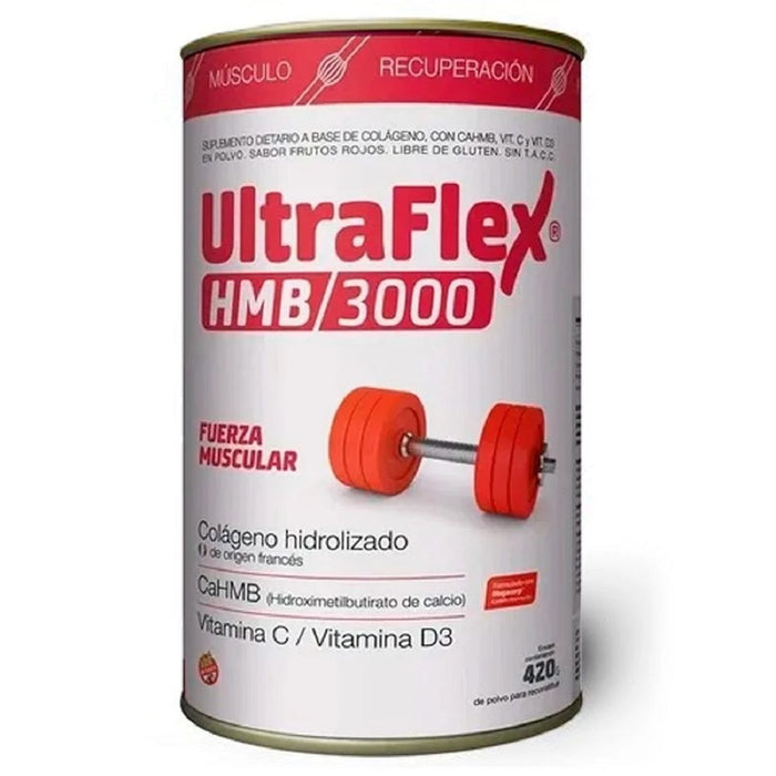 Ultra Flex Hmb 3000 - Colageno Hidrolizado - Vitamina C Y D3 - 420 Gr