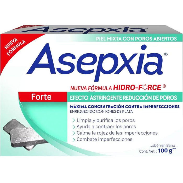 Jabón Asepxia Efecto astrigente reducción de poros