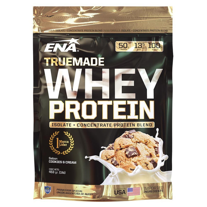 Whey Protein Truemade - Cookies And Cream - Suplemento X 453 Gr