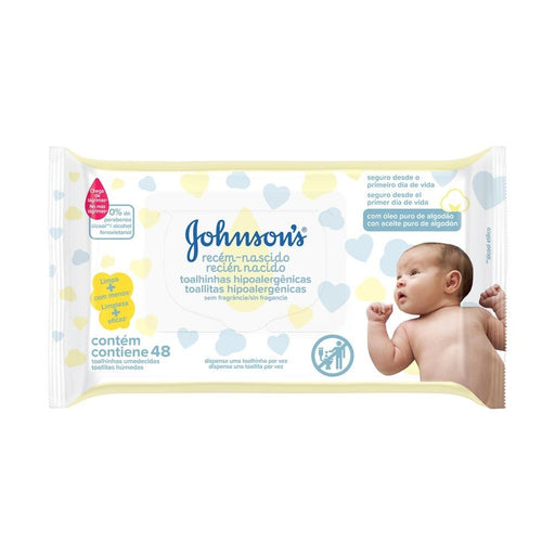Johnson´s Toallitas Humedas 48 Unidades