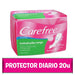 Carefree Protectores Diarios Todos Los Dias Tanga X 20 Un.