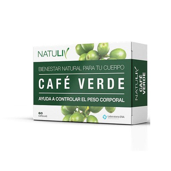 Natuliv - Cafe Verde - 60 Capsulas