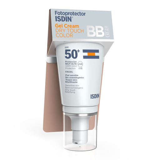 Isdin Fotoprotector Dry Touch Gel Crema Color Spf50+ X 50 Ml