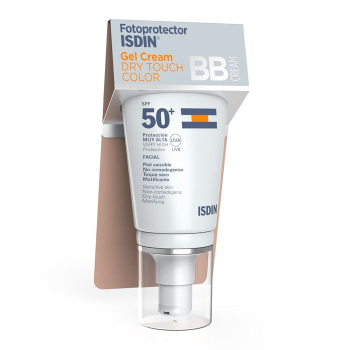 Isdin Fotoprotector Dry Touch Gel Crema Color Spf50+ X 50 Ml